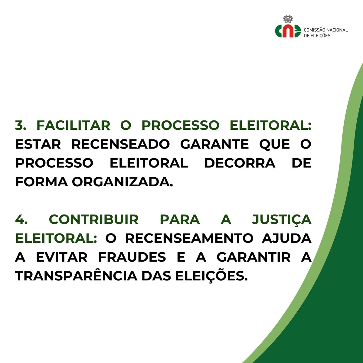 Comissão Nacional de Eleições - Portugal tweet media