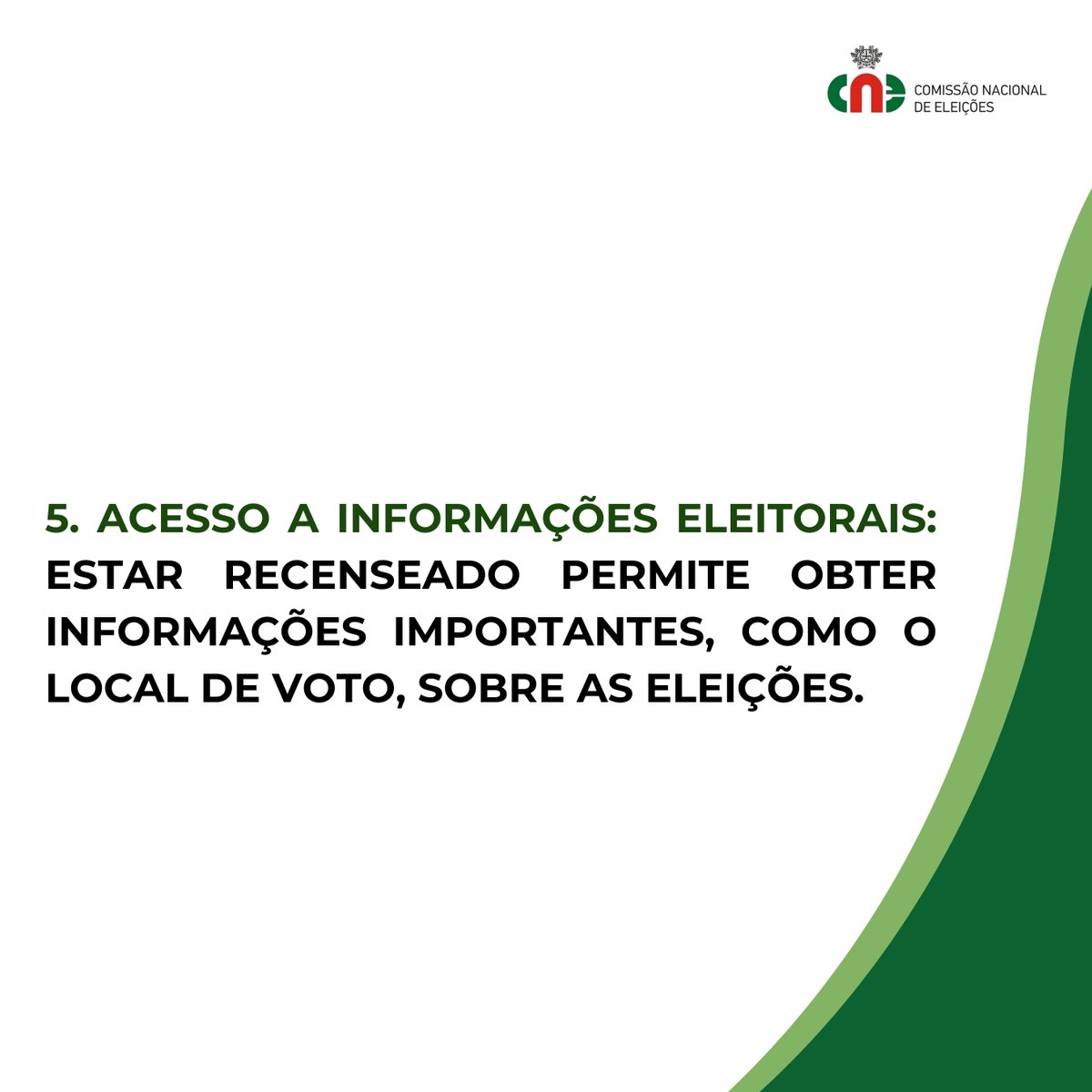 Comissão Nacional de Eleições - Portugal tweet media