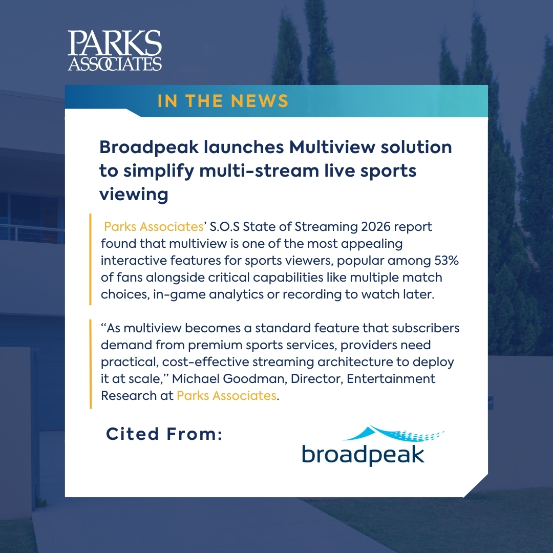 Parks Associates tweet media