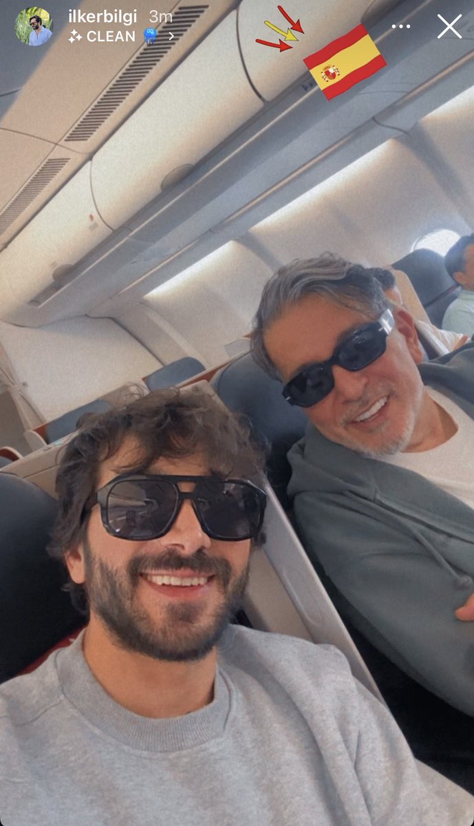 ♦️#CanYaman’s managers fly to Madrid, Spain.