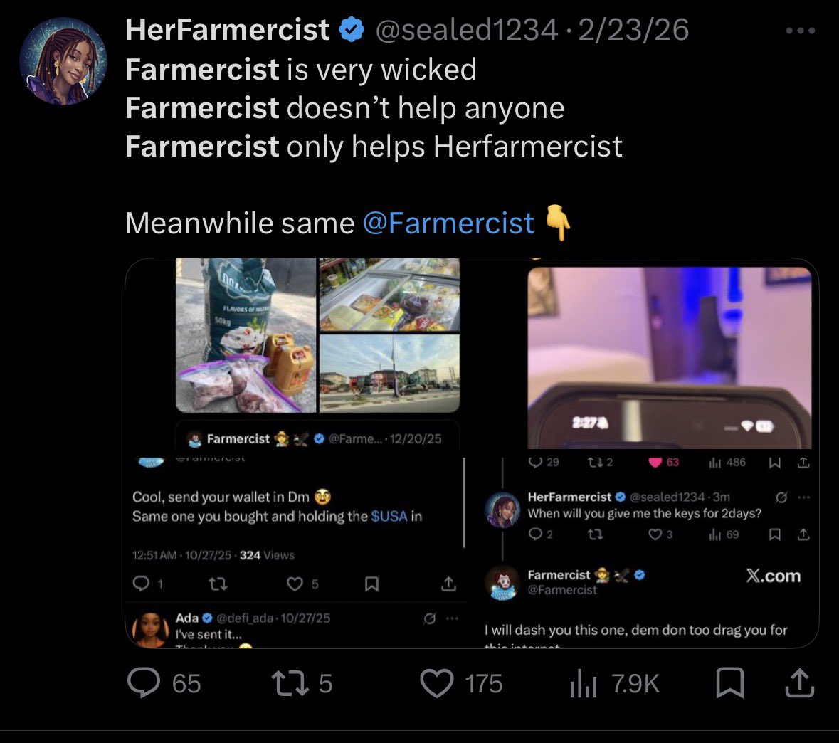 HerFarmercist tweet media