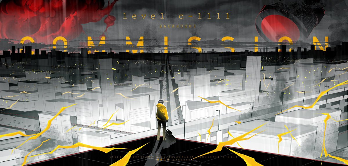 0silverbell0's tweet photo. 很高兴为朋友绘制了其所著的后室c层群第1111层-「清算之日」的wiki背景
太喜欢了这边也发一下,中文wiki站最喜欢的作品居然是好久没联系的朋友写的太惊讶了……😭
#backrooms #levelc https://t.co/jYyqOiF57z