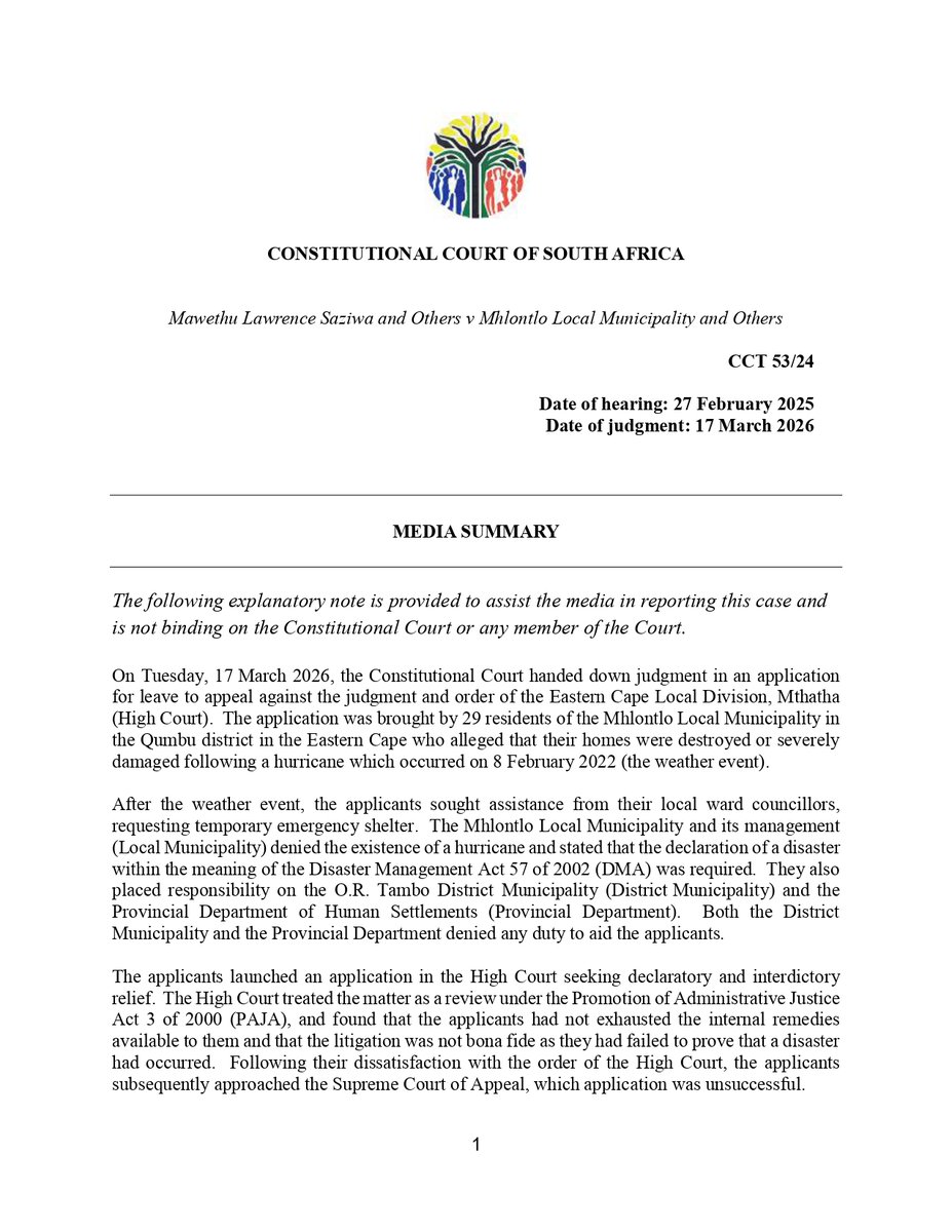 Constitutional Court tweet media