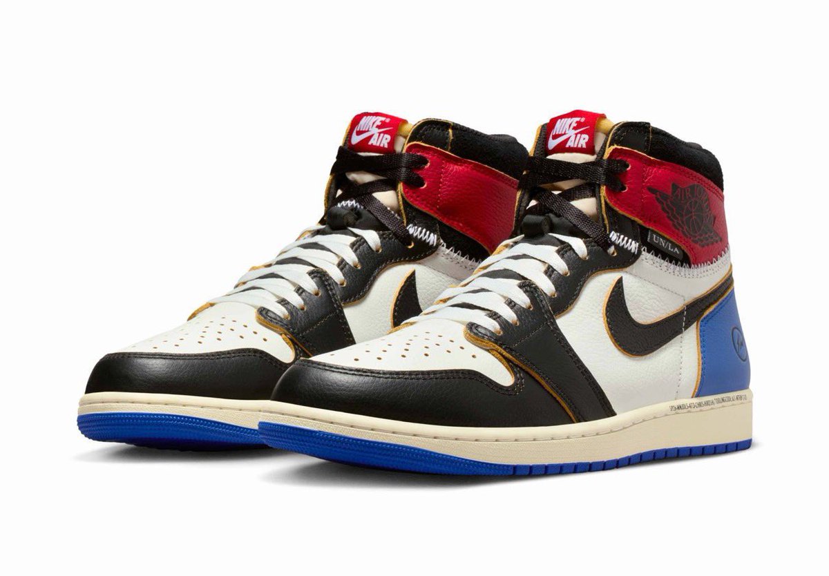 Fragment x UNION x Nike Air Jordan 1 Retro High OG SP “Varsity Red 