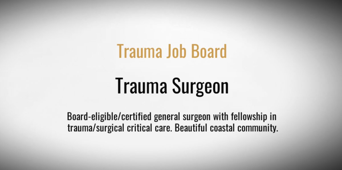 Trauma System News tweet media