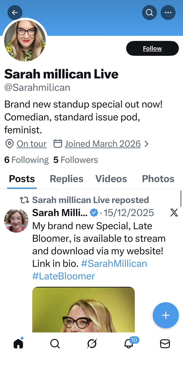Sarah Millican tweet media