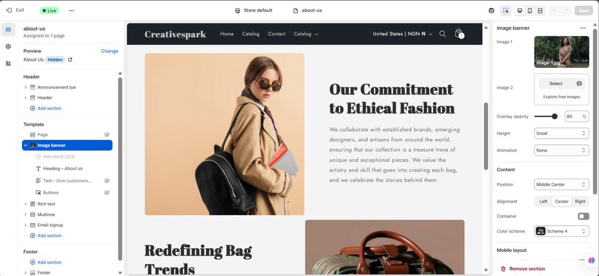Matthew_replo's tweet image. An "About Us" page builds essential credibility, humanizes your brand, and fosters connection by telling your company story and displaying team faces. It boosts SEO, increases conversion rates by answering key customer.
#ShopifyStore #shopify #shopifydeveloper