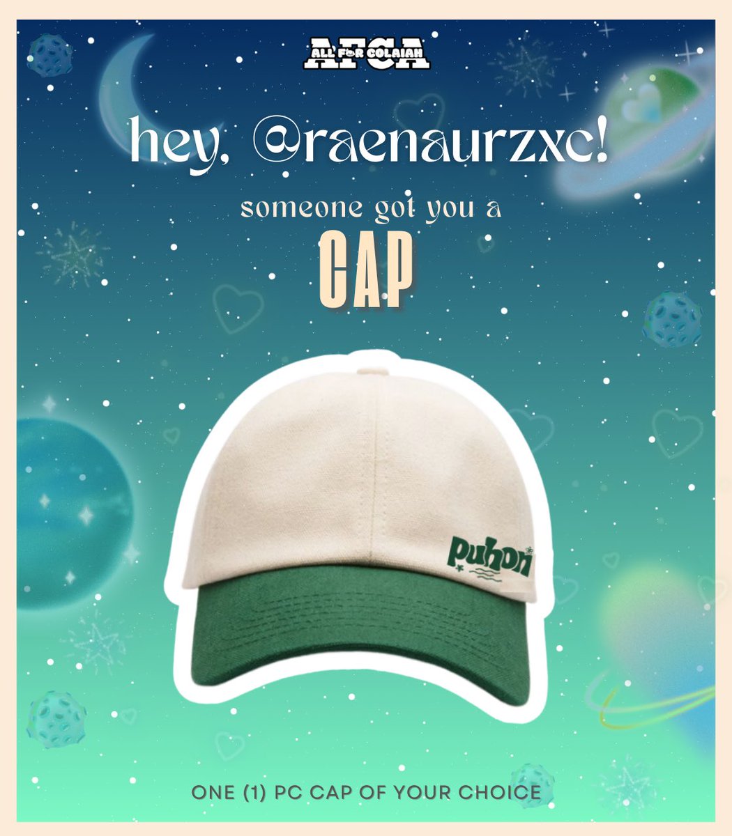 _allforcolaiah's tweet photo. Hello, @raenaurzxc ! Miss ka na raw po ni anon πβ¨
π: Proud of u alwayssss!!! Thankyouuu palagiii. I miss youuuu π₯Ή
Please message @_AFCArt to claim the cap!
#SafeSpaceCollection
#AllForCOLAIAH https://t.co/ZqqyT784oN