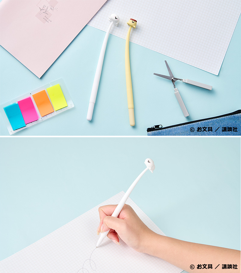 convenichecker's tweet photo. 『お文具といっしょ』×ローソンの新作コラボグッズが3月24日発売、お文具さん / プリンさんの可愛い「ゆらゆらボールペン」が登場。過去のローソンコラボ ビジュアルを使用した「ステッカー 2枚セット」もあり  https://t.co/o4fEacHLc0 

#ローソン #お文具といっしょ #お文具 #obungu https://t.co/9CBl38vskW
