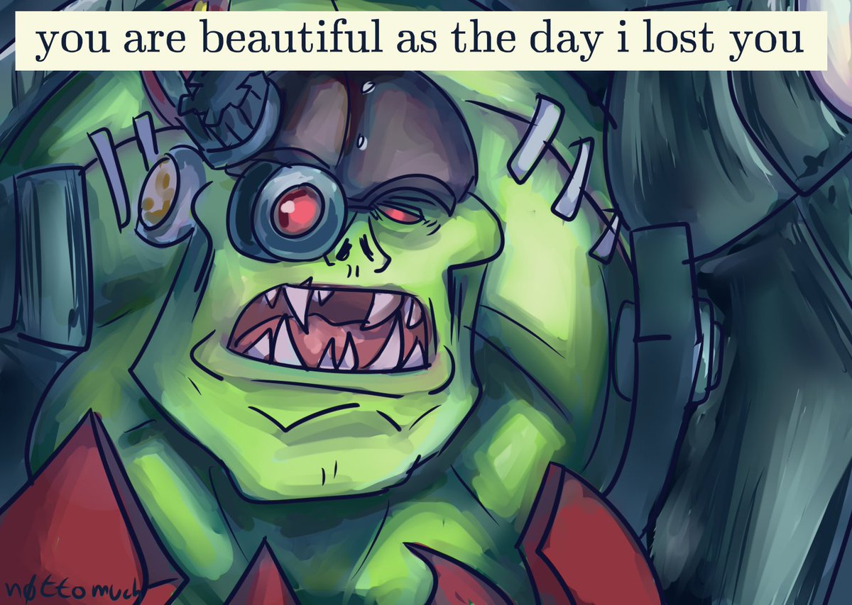 Ghazghkull seeing Yarrick again