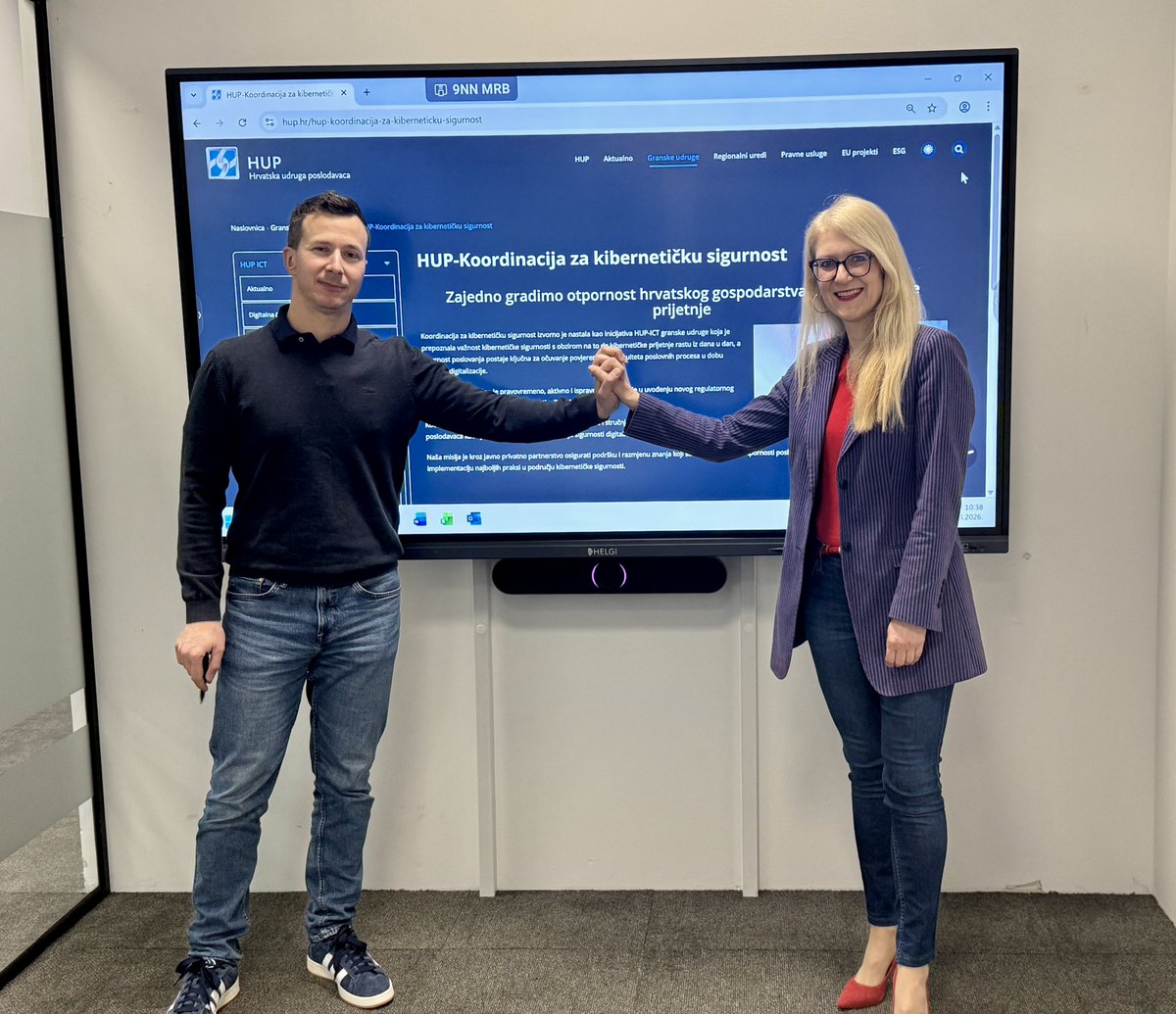 HUP_hr's tweet photo. 🔐 HUP-ova Koordinacija za kibernetičku sigurnost predstavila je novu digitalnu platformu za edukaciju poduzetnika o trendovima, regulativi i ključnim izazovima u području kibernetičke sigurnosti.

👉 Više na linku: https://t.co/1RGABANM72 https://t.co/0K7z2J1QqP