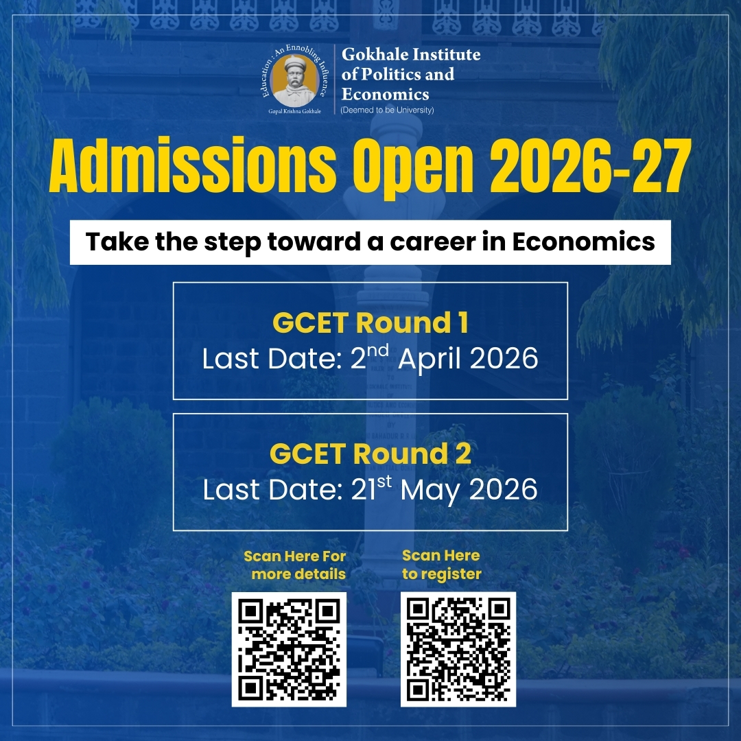 Gokhale Institute of Politics and Economics tweet media