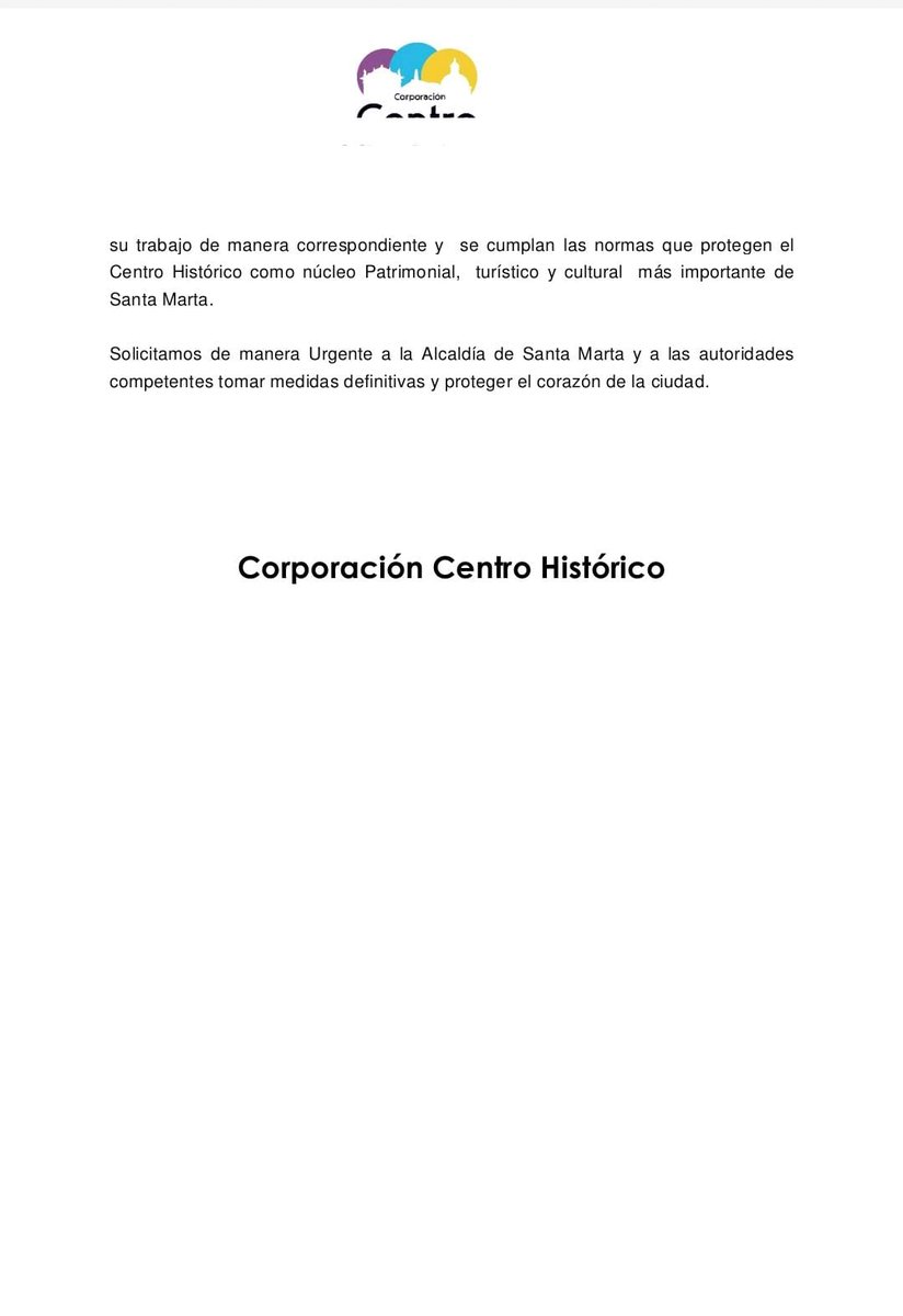 Corporación Centro Histórico SM tweet media