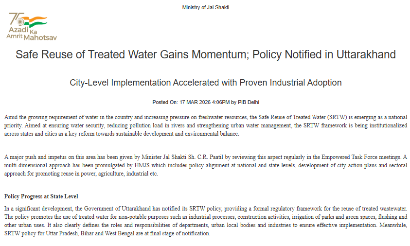 PIB | Ministry of Jal Shakti tweet media