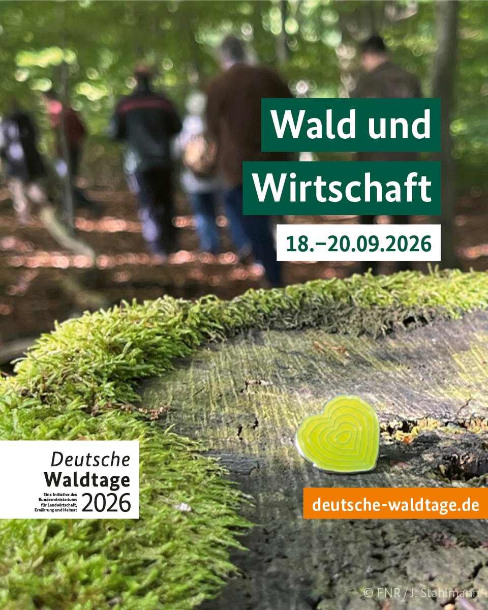 Deutsche Waldtage 2026 tweet media
