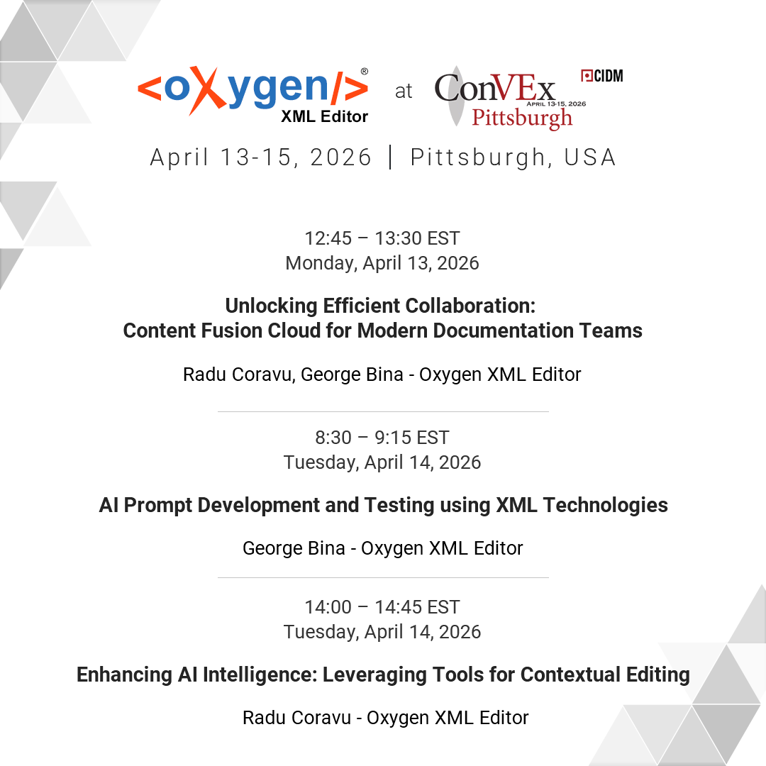 Oxygen XML Editor tweet media