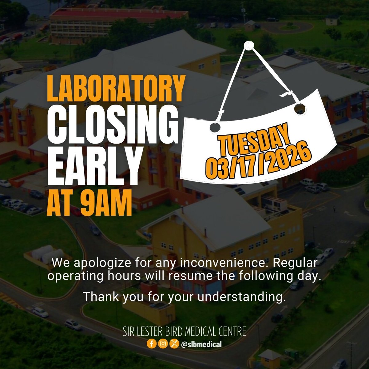 Sir Lester Bird Medical Centre tweet media