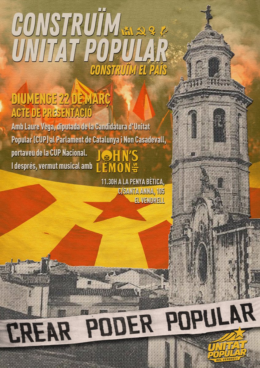 Unitat Popular del Vendrell tweet media