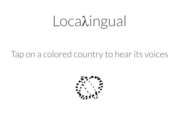 e_bookmark2026's tweet photo. Localingual is an interactive map to explore and listen to real voices, accents, and languages worldwide.
https://t.co/4yvTZcQ9WN https://t.co/FjrdPZ48dR