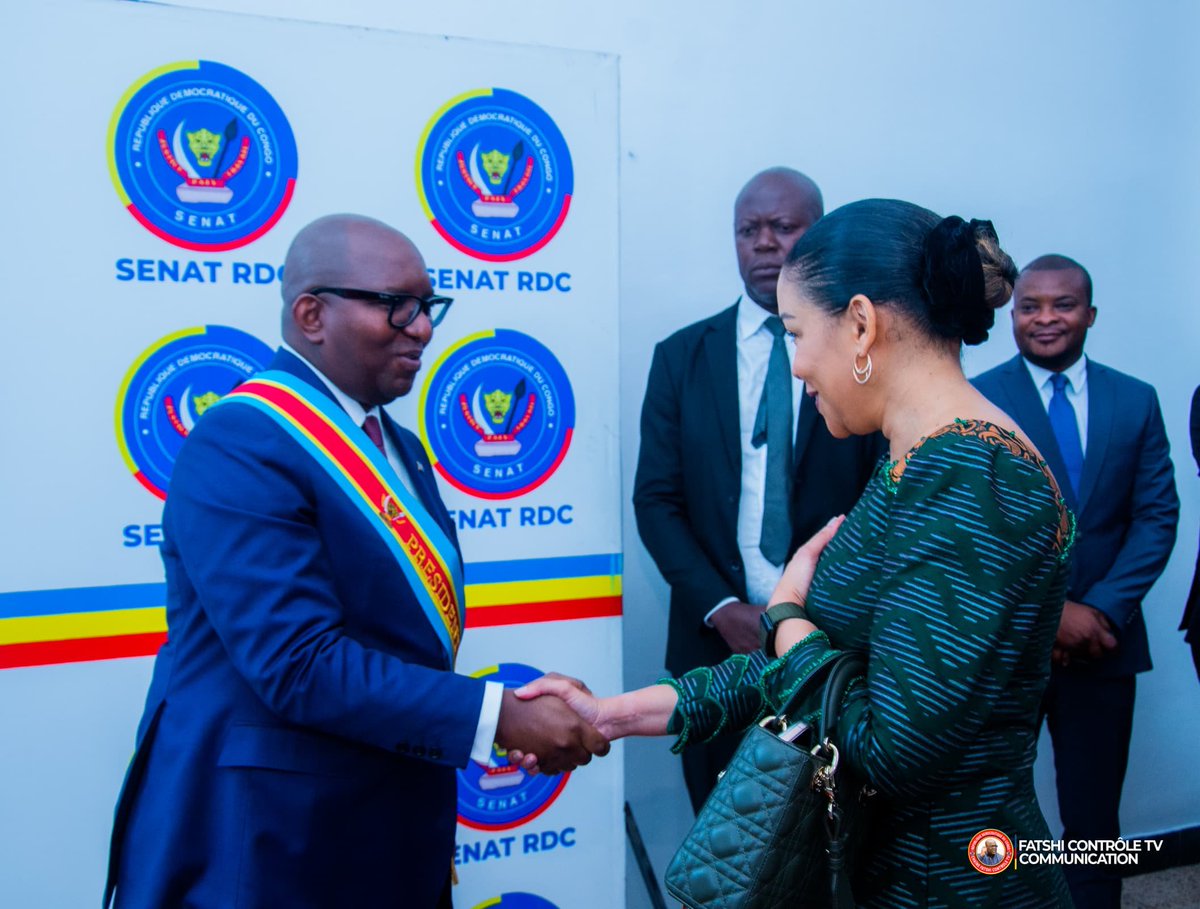 Fidelemzb's tweet photo. #RDC 🇨🇩 | #Rentréeparlementairedu16mars2026
Hon. Sénatrice 
@anne_mbuguje se distingue par sa détermination et son sens élevé de responsabilité.
Une voix qui compte pour Kinshasa.
La République attend, elle agit. https://t.co/93VJYAjW9z