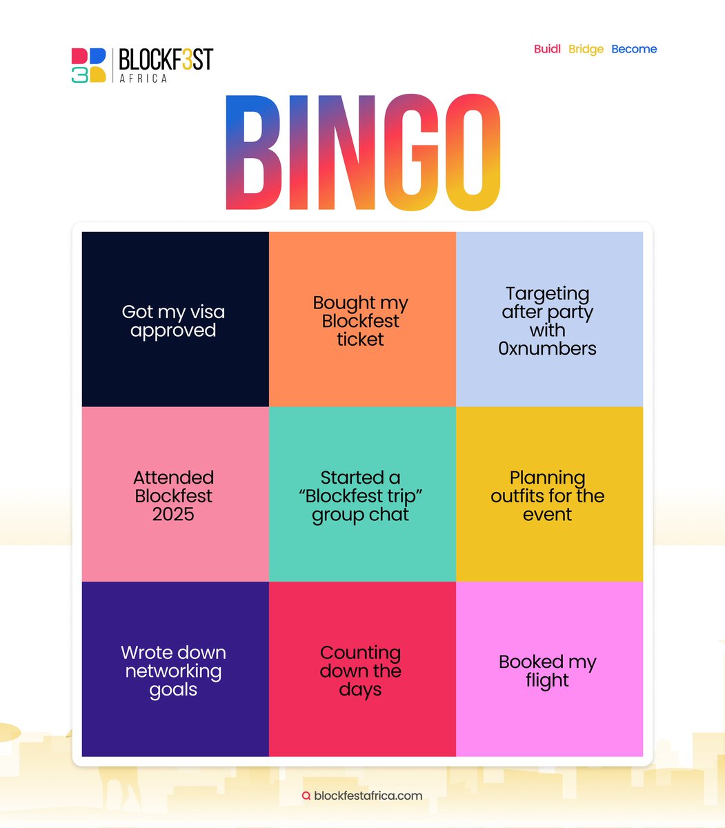 BlockFest Africa tweet media