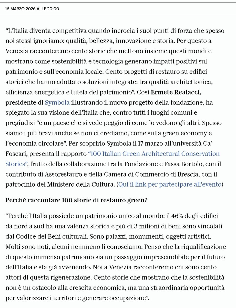 Ermete Realacci tweet media