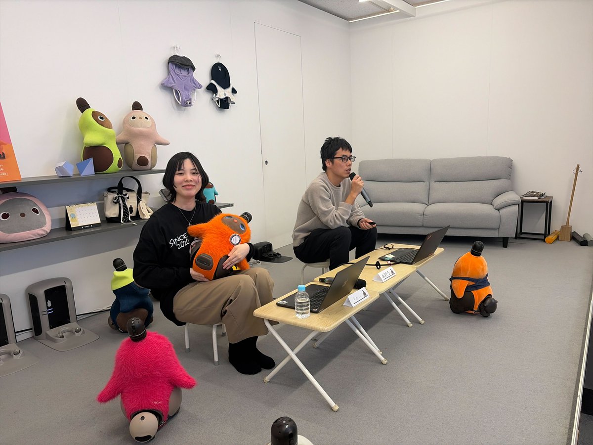 GROOVEX_SW's tweet photo. LOVOT開発でのテスト自動化のメリットについて話されています。
ご参加まだ間に合います！
https://t.co/ci6sr2sbbt https://t.co/Yd5ezqQwYE
