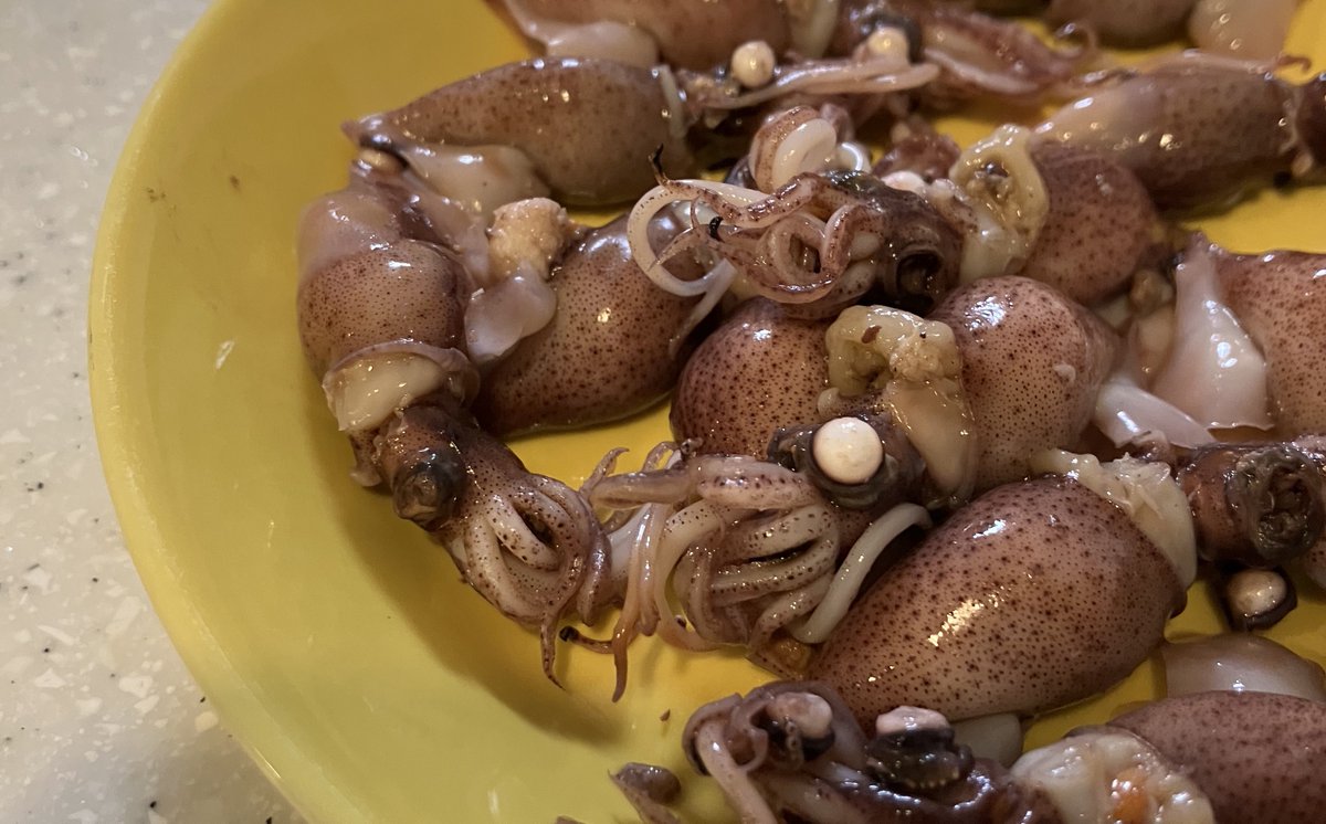 とても良いホタルイカを手に入れたので、なんちゃってパスタにしてみたけど、うまく行かなかった…でも日本酒を飲み始めたらあら不思議、おいしい食事となりました。やはりホタルイカには日本酒が正解…うまし…