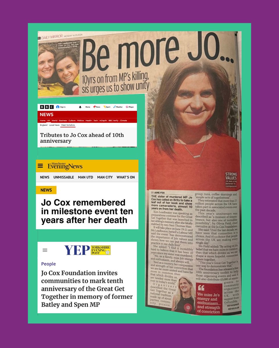 The Jo Cox Foundation tweet media