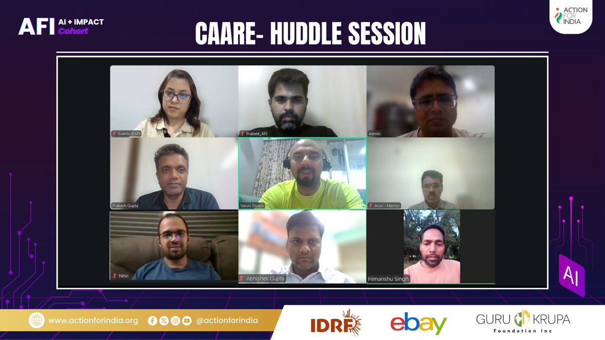 Action For India tweet media