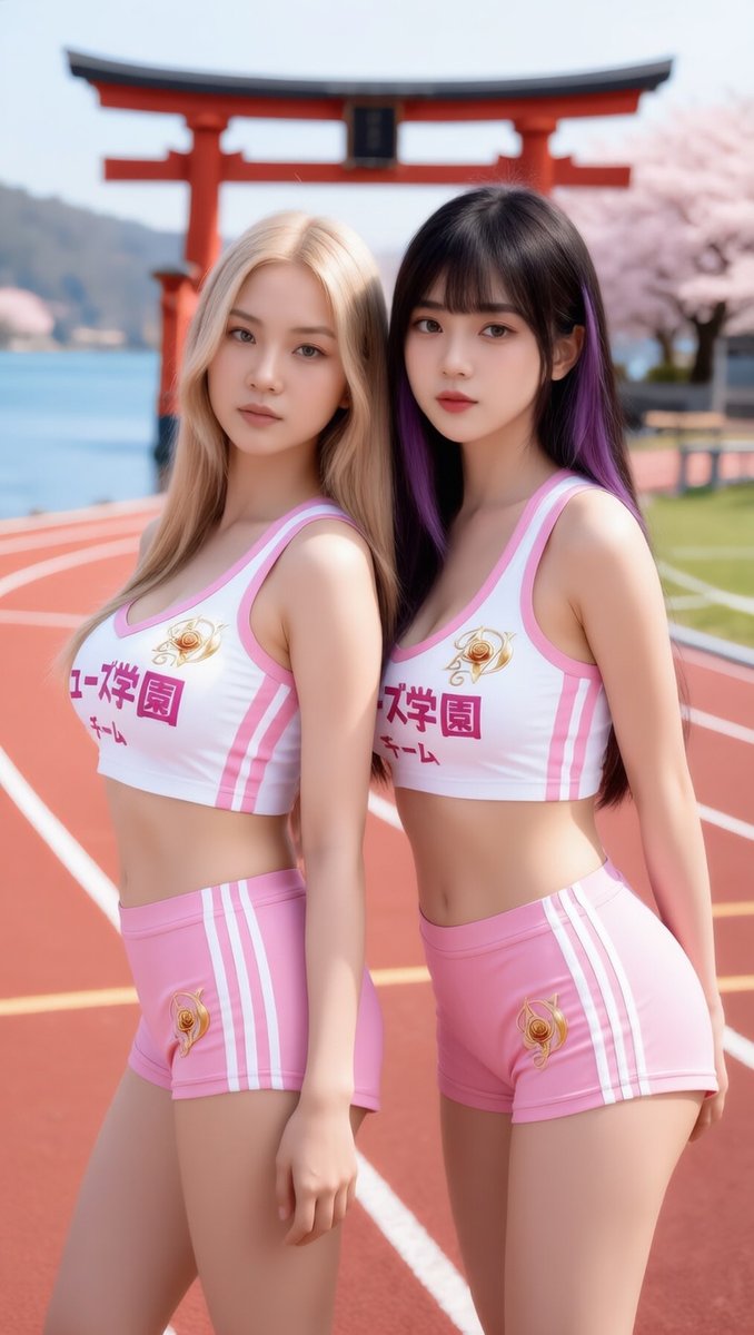 RyouYiyuan54030's tweet photo. Aoi-chan has arrived… and she's already making us all blush 💦🌸  
First look at our purple-streaked Muse with Yiyu-chan~

誰が一番照れてる？ ゆゆちゃん？ それとも私たち？ 😏
More coming soon..

#AoiChan #YiyuChan #MuseGakuen #Grok #AIart️️️️️️️️️️️️️️️️️️️️️️️️️️️️️️️️️️️️️️️️️️️️️️️️️️️ #AIアイドル #AI美少女