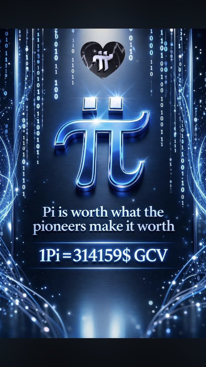 Pilord775's tweet photo. Don’t forget that $Pi is worth what the pioneers make it worth.
Together we are building value, utility, and a global digital economy.
The journey continues… 🚀
#PiNetwork #GCVValue https://t.co/zggG5qExXL