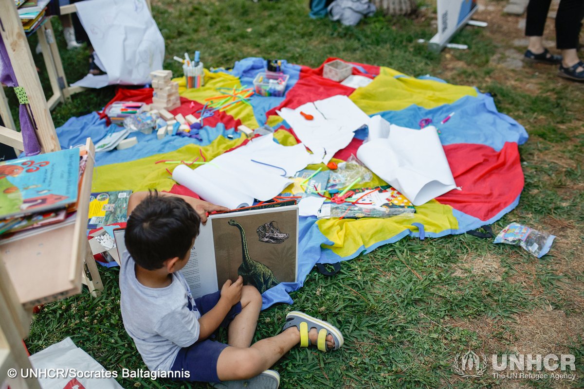 UNHCR Greece tweet media