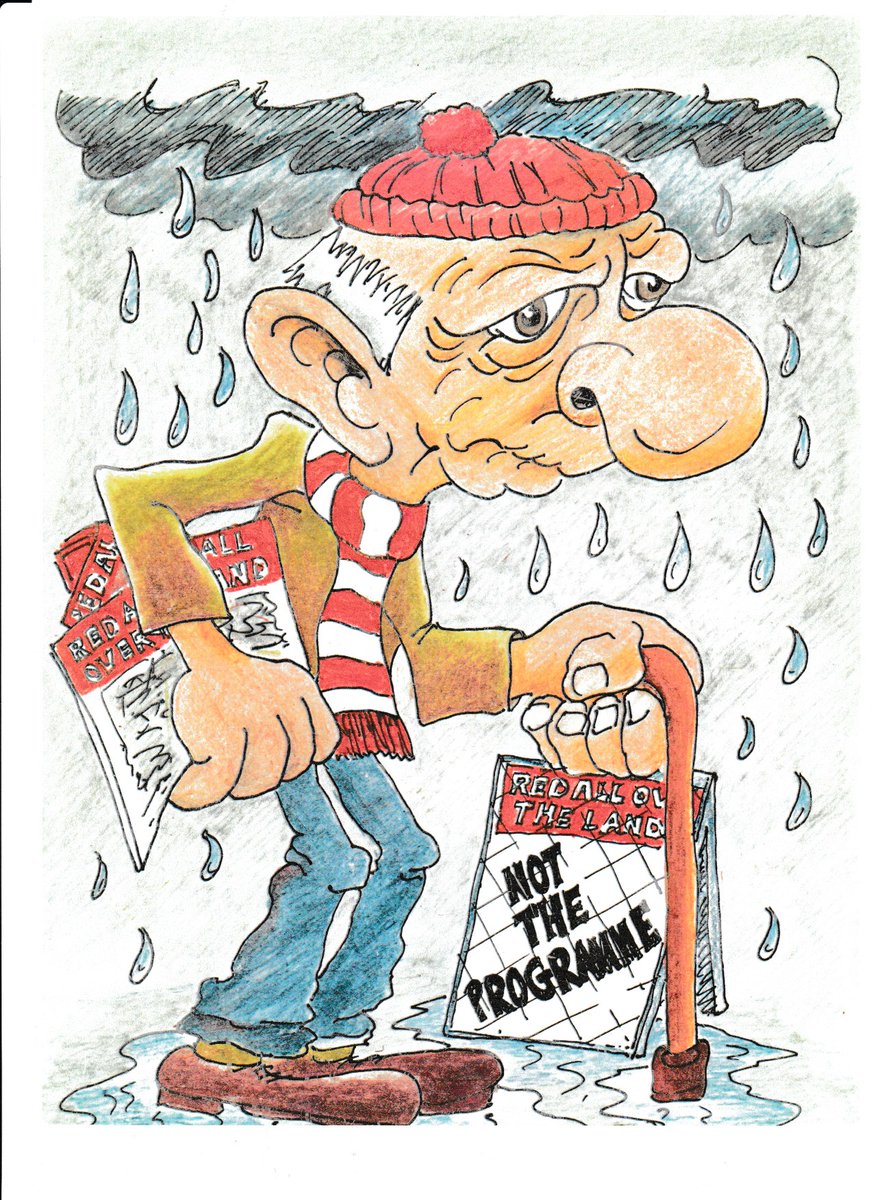 The Fanzine Red All Over The Land tweet media