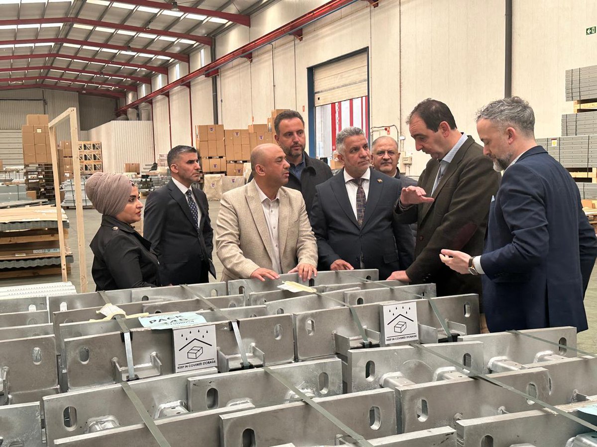 IntBevCon's tweet photo. At IBC Group, we had the pleasure of facilitating and organizing the visit of an official delegation from the Iraqi Ministry of Trade and accompanying them throughout their program.
Full post: https://t.co/pWNYkua04m https://t.co/dIeMq8O8iE