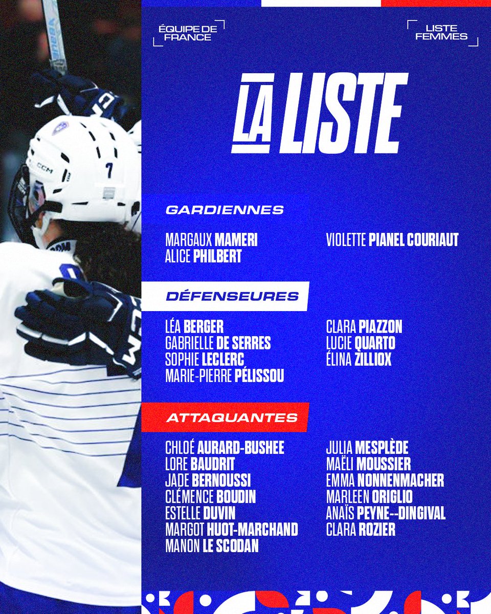 Équipes de France Hockey 🏒 tweet media