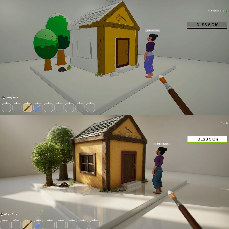 testing the new dlss5 on my indie game😮