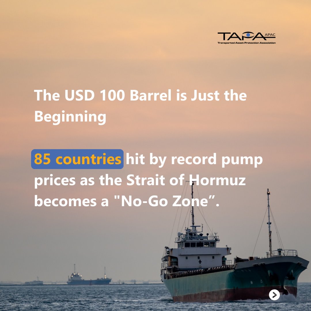 TAPA Transport Asset Protection Association tweet media