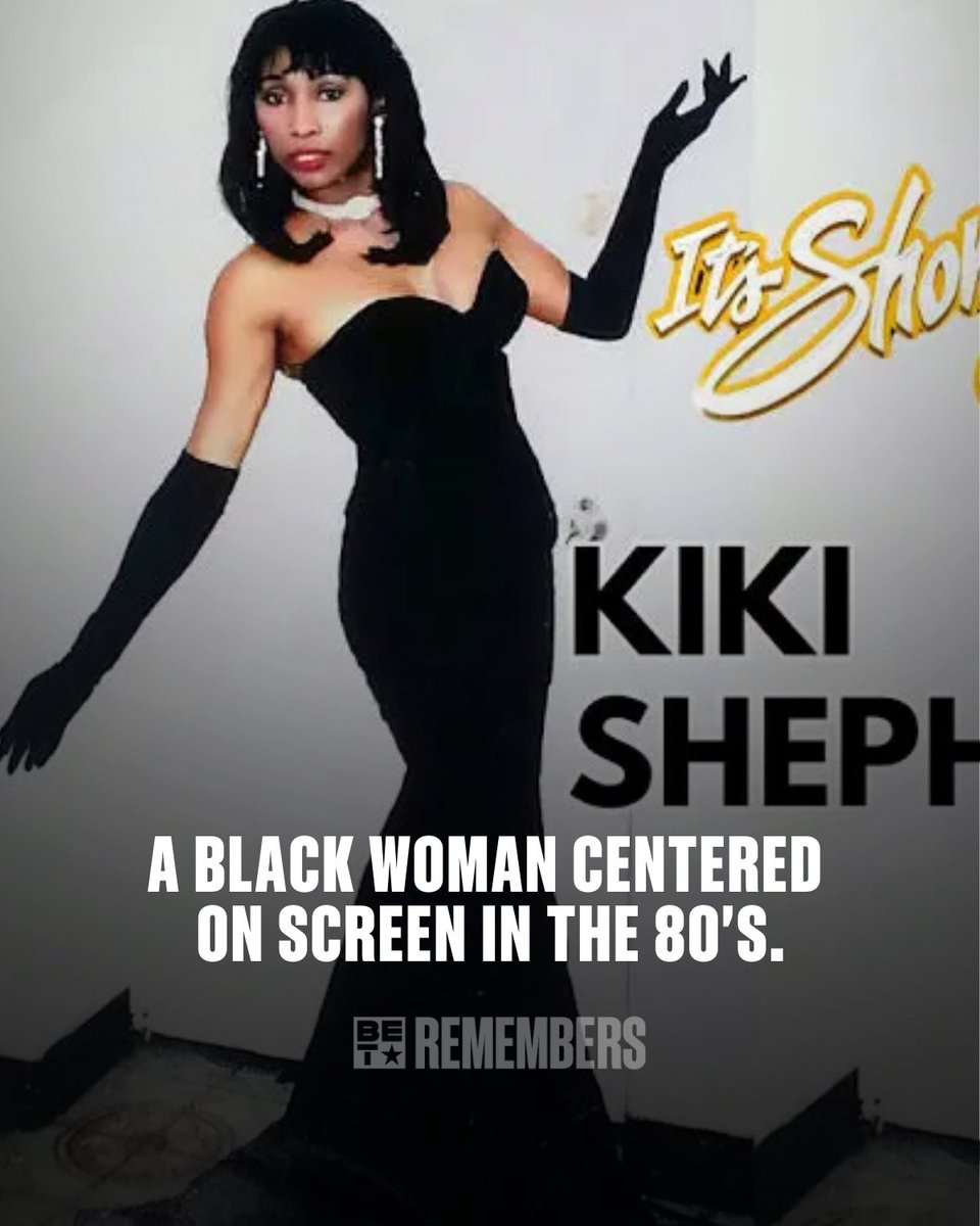 BET's tweet image. Kiki Shepard, the beloved co-host of Showtime at the Apollo, has passed away at 74. 

In the 1980's at a time where women of color were rarely centered on television she stood as a symbol of elegance, glam, excellence, and cultural pride. 

A Howard University graduate who