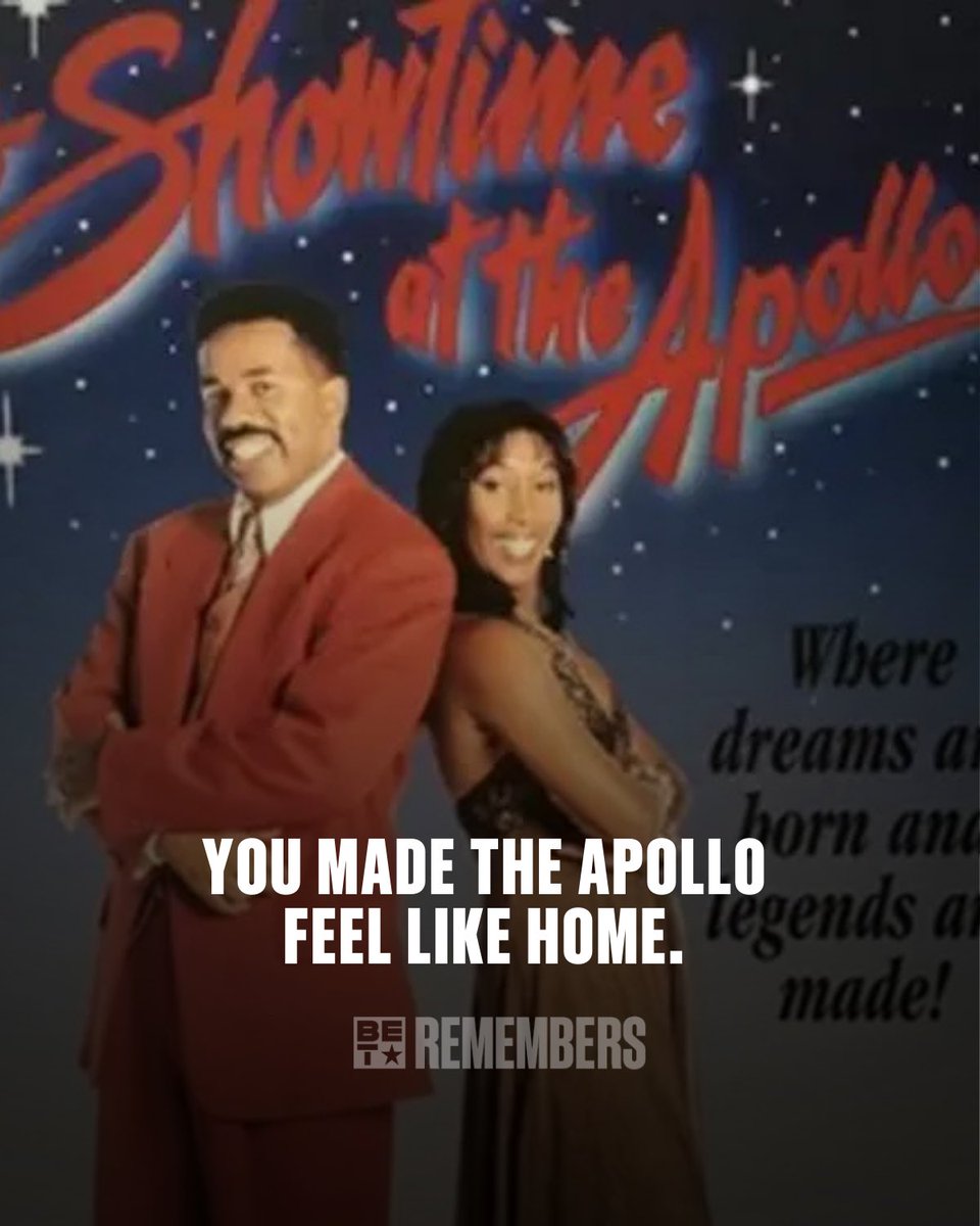 BET's tweet image. Kiki Shepard, the beloved co-host of Showtime at the Apollo, has passed away at 74. 

In the 1980's at a time where women of color were rarely centered on television she stood as a symbol of elegance, glam, excellence, and cultural pride. 

A Howard University graduate who