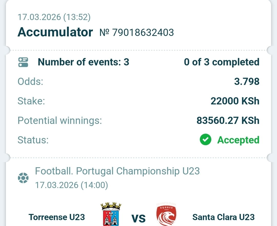 Ressy_an's tweet photo. We expect a win here
3 odds only

 🟢 22BET

Register: https://t.co/fol3w9ef19
Use Promocode: IPOSIKU

Betting code: X7AJH https://t.co/FPhyAKzcLc