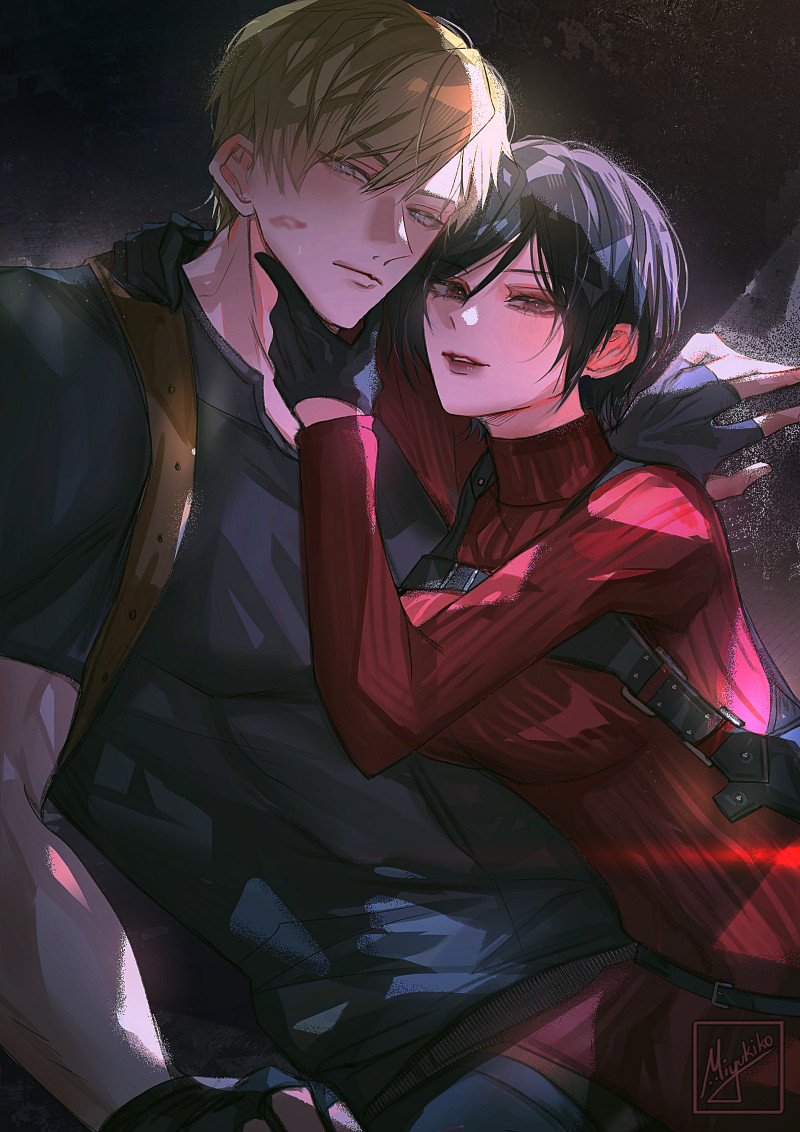 [RE] Wanted to try drawing Leon and Ada : D

#ResidentEvil #Aeon