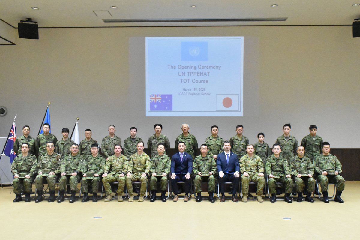 Japan Ministry of Defense/JGSDF tweet media