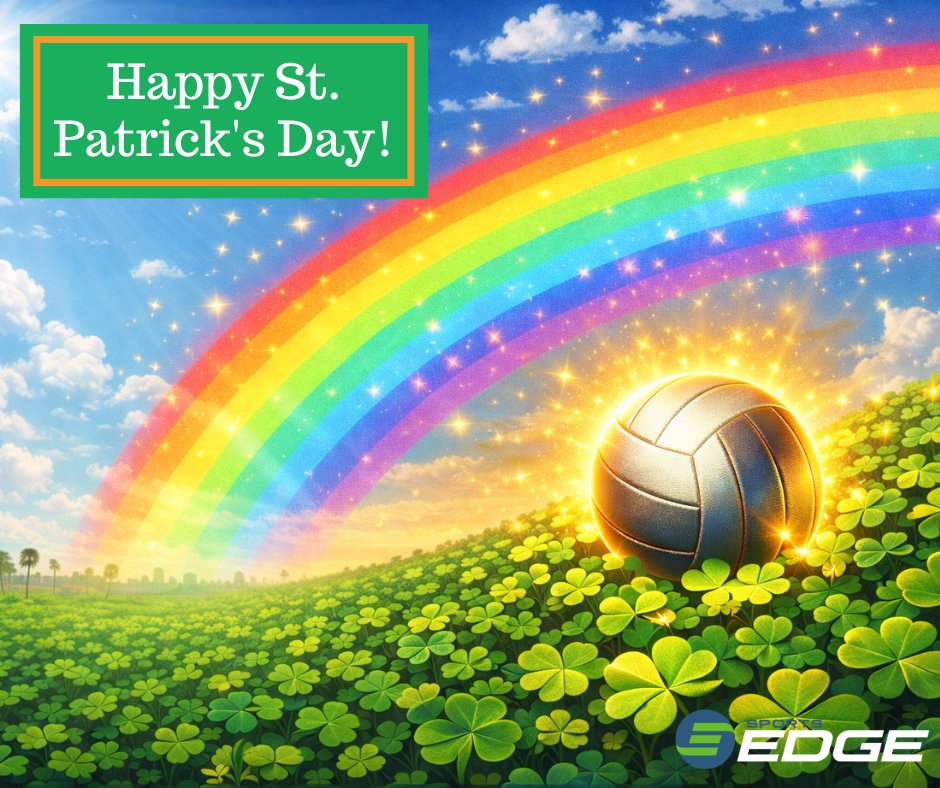 SportsEdgeAth's tweet photo. 🍀💚 Happy St. Patrick’s Day from all of us at Sports Edge! 💚🏐
May your day be full of good luck, big smiles, and a little extra green energy! 🌈✨ https://t.co/SxAgftrcT0