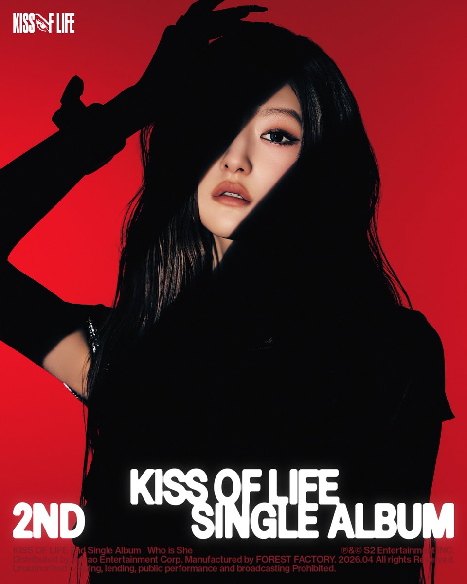 KISS OF LIFE
2nd Single Album [Who is she]

Who is she! : HANEUL

📅 2026.04.06 6PM (KST)

#KISSOFLIFE #키스오브라이프 #KIOF #키오프
#JULIE #NATTY #BELLE #HANEUL
#쥴리 #나띠 #벨 #하늘
#Who_is_she