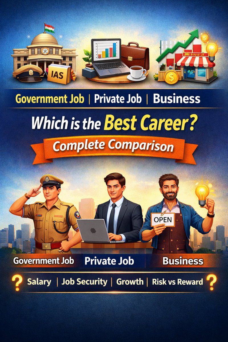 mounamozhimedia's tweet photo. #GovernmentJob #PrivateJob #Business #Entrepreneur #StartupIndia #CareerGuidance #JobsInIndia #MoneyMaking #Success #StudentLife #TamilBlog #CareerChoice #WorkLifeBalance #FinancialFreedom #Motivation #SideHustle #EarnMoney #FuturePlanning
https://t.co/hHAoiixEe7 https://t.co/cd826ufHid