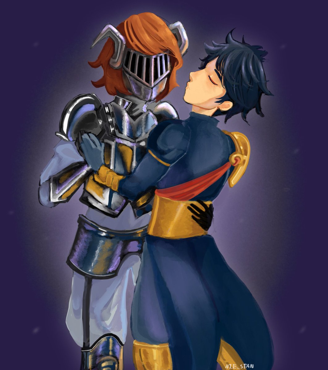 Nie Stan (SEBASTIAN??) II MARCANIEL FRIEND KISS tweet media