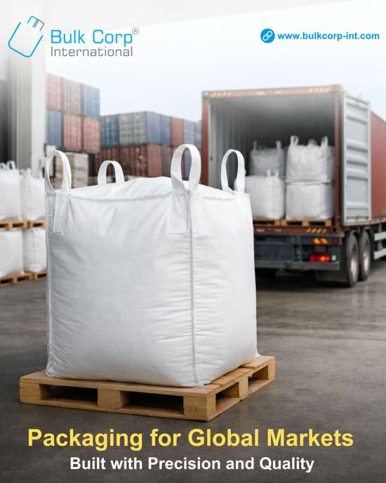 BulkCorp's tweet photo. Bulk Corp International supports global bulk packaging needs through reliability and innovation. With ISO-certified facilities, contamination-free manufacturing, and industry-specific FIBC bags, we help businesses move goods securely across international markets.
#FIBCBags https://t.co/ZmftPQm33m