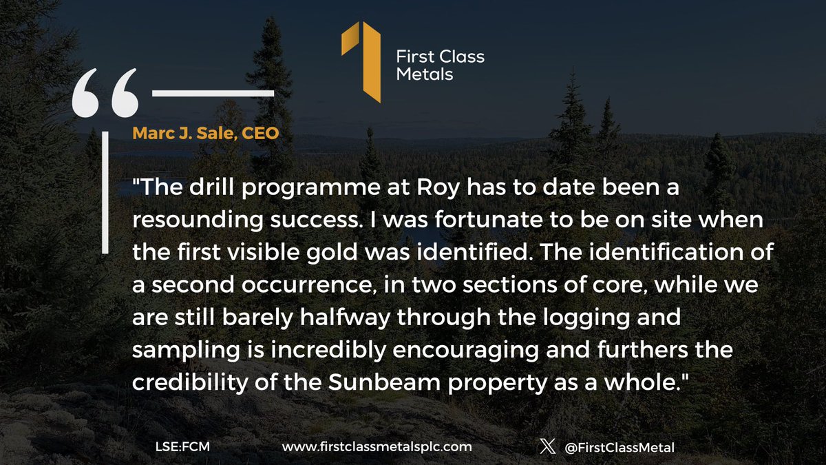 First Class Metals PLC. LSE:FCM FRA:WN9 tweet media