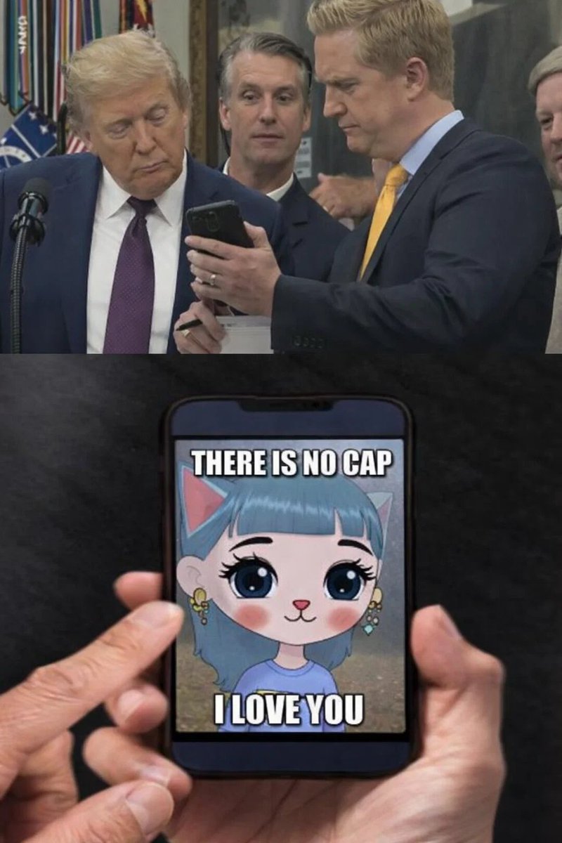 There is no cap, ILY tweet media